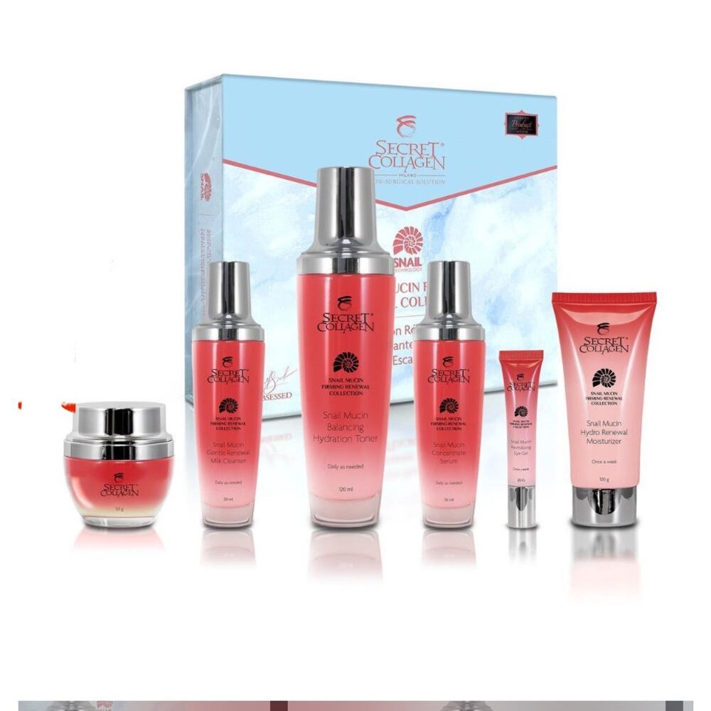 Secret Collagen Snail Mucin Firming Renewal Collection